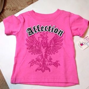 Little Teez 6 month pink affection T shirt